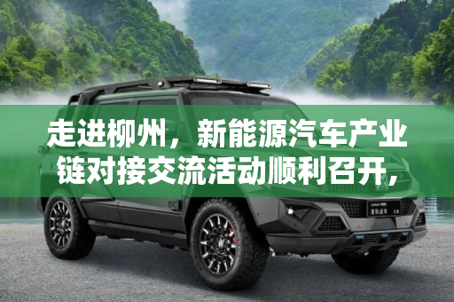 走进柳州，新能源汽车产业链对接交流活动顺利召开,“走进柳州”新能源汽车产业链对接交流活动顺利召开