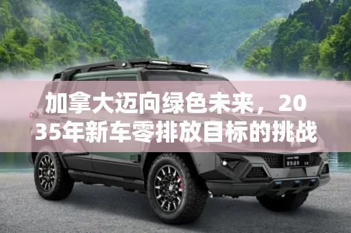 加拿大迈向绿色未来，2035年新车零排放目标的挑战与机遇,加拿大要求2035年所有新车必须为零排放