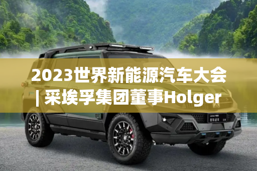 2023世界新能源汽车大会 | 采埃孚集团董事Holger KLEIN