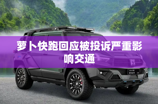 萝卜快跑回应被投诉严重影响交通