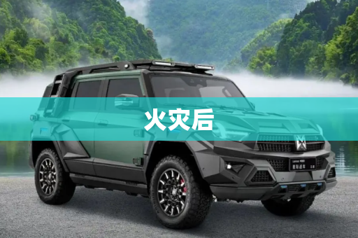 火灾后