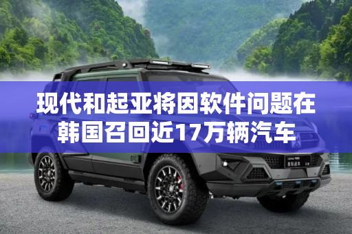 现代和起亚将因软件问题在韩国召回近17万辆汽车