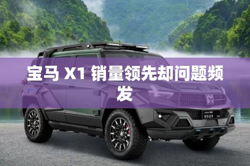 宝马 X1 销量领先却问题频发