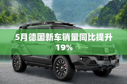 5月德国新车销量同比提升19%