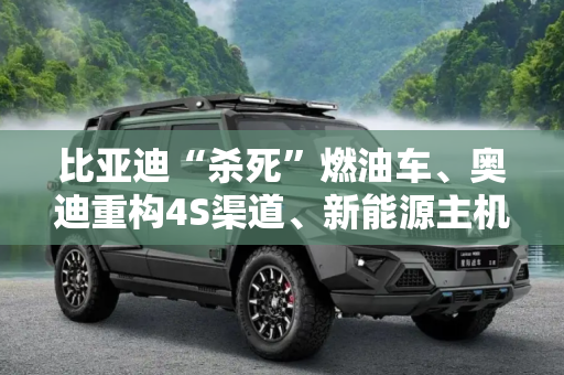 比亚迪“杀死”燃油车、奥迪重构4S渠道、新能源主机控盘售后…盘点8大影响2025后市场走势的大事