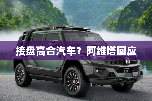 接盘高合汽车？阿维塔回应