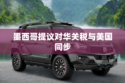 墨西哥提议对华关税与美国同步