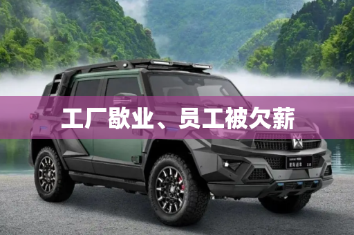 工厂歇业、员工被欠薪