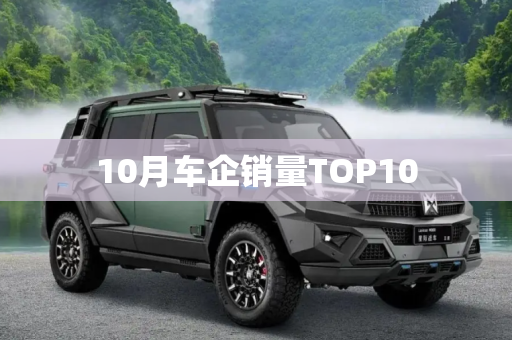 10月车企销量TOP10