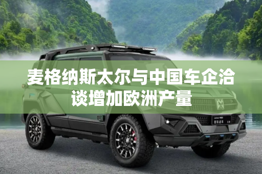 麦格纳斯太尔与中国车企洽谈增加欧洲产量