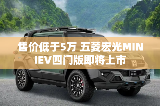 售价低于5万 五菱宏光MINIEV四门版即将上市