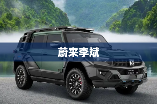 蔚来李斌