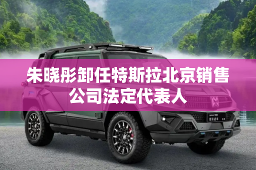 朱晓彤卸任特斯拉北京销售公司法定代表人