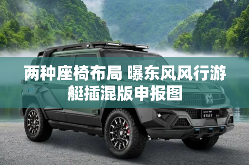 两种座椅布局 曝东风风行游艇插混版申报图