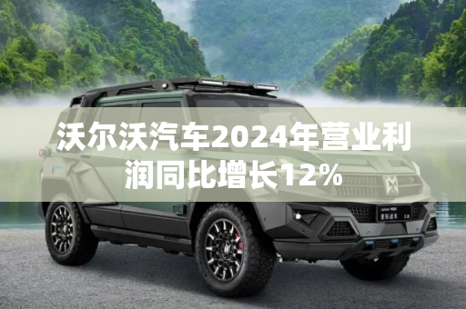 沃尔沃汽车2024年营业利润同比增长12%