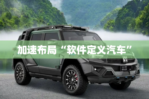 加速布局“软件定义汽车”