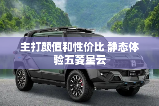 主打颜值和性价比 静态体验五菱星云