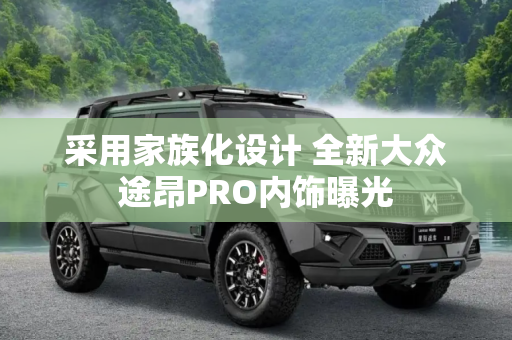 采用家族化设计 全新大众途昂PRO内饰曝光