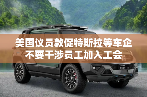 美国议员敦促特斯拉等车企不要干涉员工加入工会