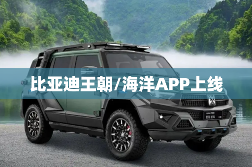 比亚迪王朝/海洋APP上线
