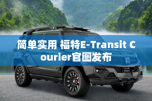 简单实用 福特E-Transit Courier官图发布