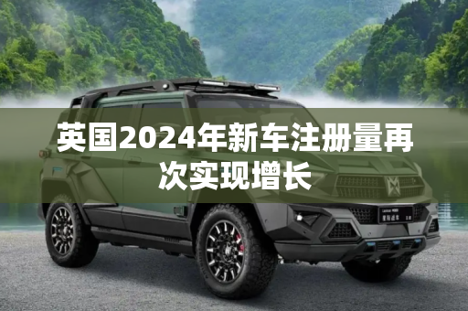 英国2024年新车注册量再次实现增长