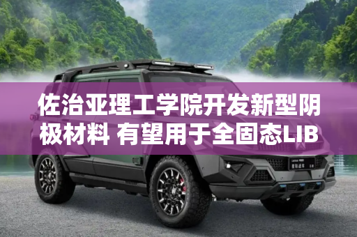 佐治亚理工学院开发新型阴极材料 有望用于全固态LIB电池