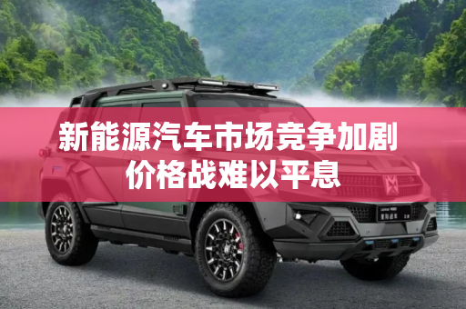 新能源汽车市场竞争加剧 价格战难以平息