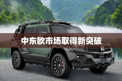 中东欧市场取得新突破